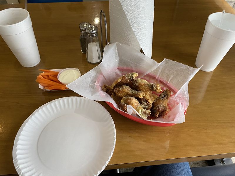 Wing Alley food